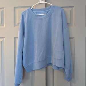 ** SOLD ** lululemon Aero Blue Softstreme Pullover size 12